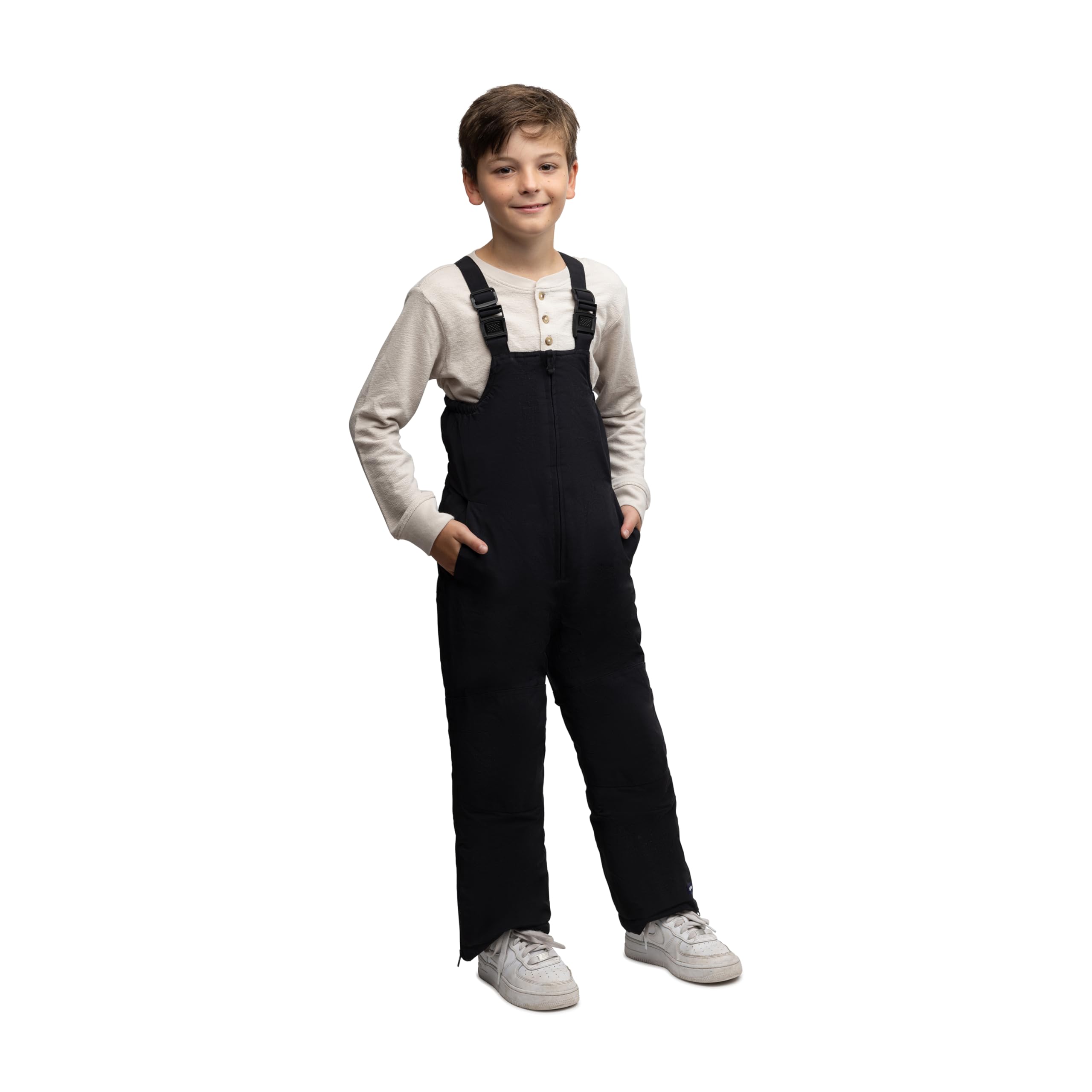 Lands' End Kids Squall Waterproof Snow Pants with Reinforced Knees - Winter Outdoor Play, Skiing, Snowboarding & Cold Weather Activities