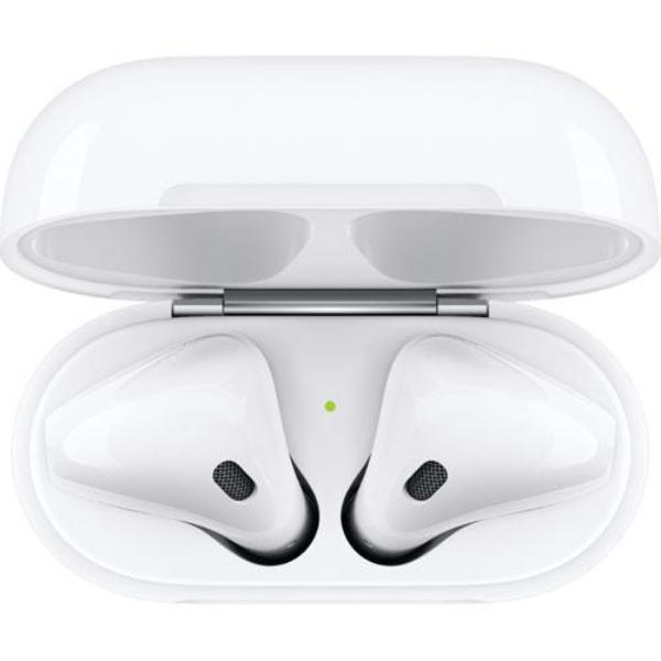 Apple AirPods 2nd Generation with Wireless Charging Case - White | Bluetooth Earbuds for iPhone, iPad, Mac | Perfect for Workouts, Commuting & Hands-Free Calls