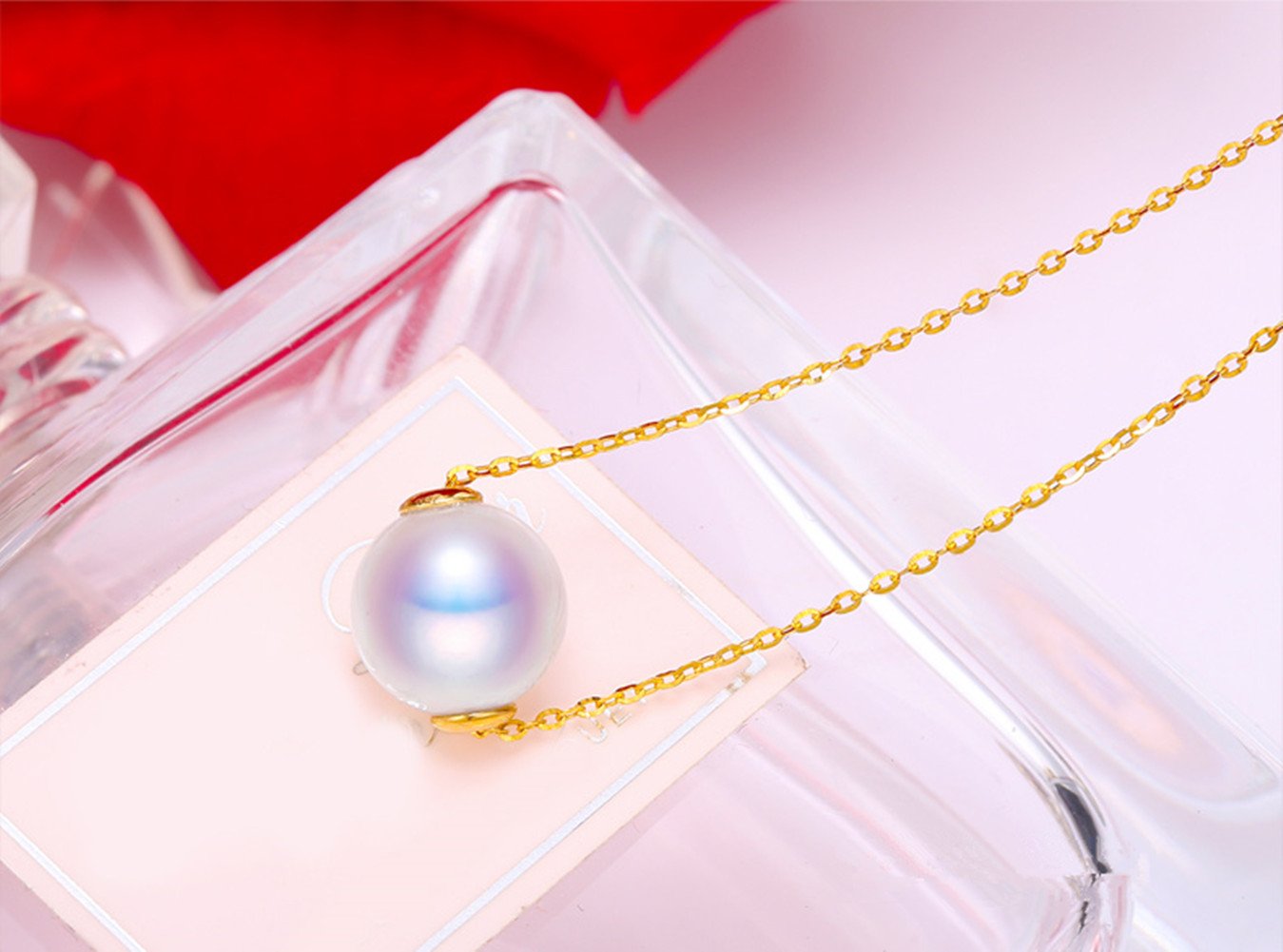 Luxury Tahitian Black Pearl & Akoya White Pearl Necklace - 18K Gold Pendant, AAAA+ Round Pearls - Elegant Fine Jewelry Gift for Women (Anniversary, Birthday, Valentine's Day, Mother's Day) - Perfect for Weddings, Parties & Special Occasions