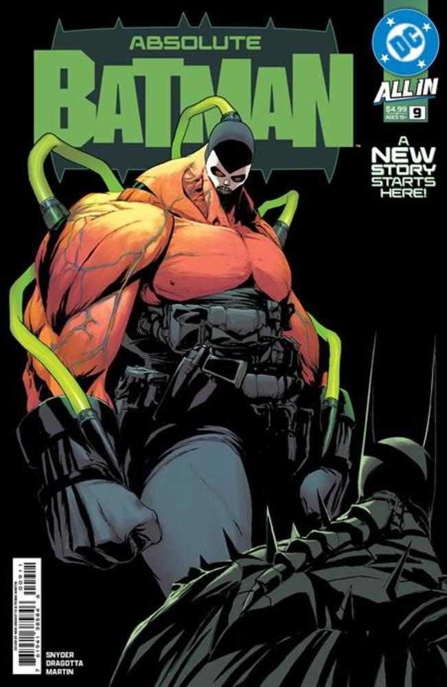 Absolute Batman #9 Cover A by Nick Dragotta - DC Comics Graphic Novel Collection - Perfect for Superhero Fans & Comic Book Collectors - Great Gift for Birthday, Christmas & Geek Culture Enthusiasts