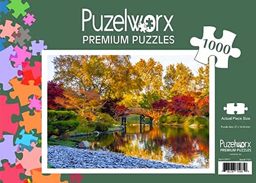 Puzelworx 1000 Piece Jigsaw Puzzle - Educational Family Game for Adults & Kids, Autumn Themed - Perfect for Family Bonding, Stress Relief & Cognitive Development