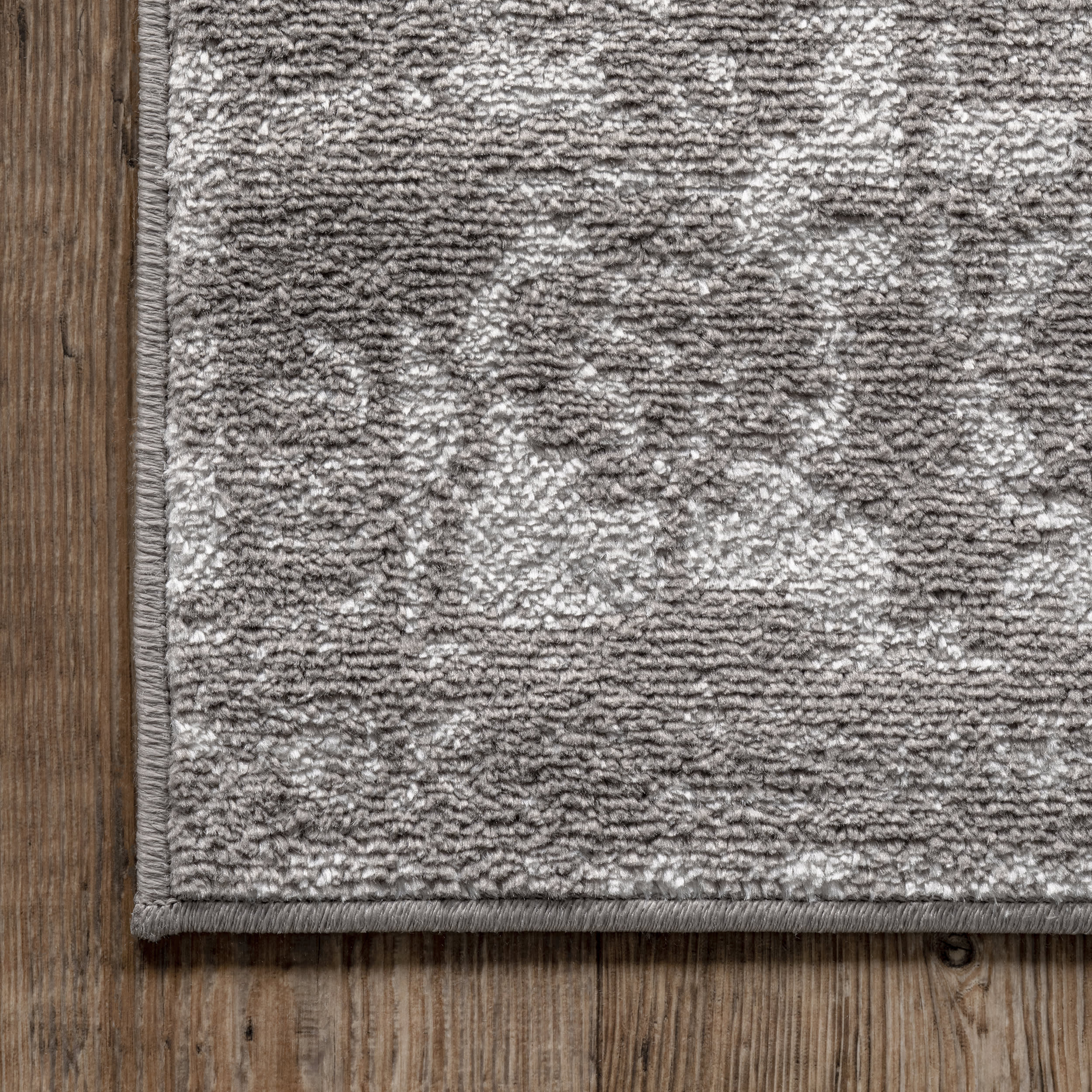 Diana Jewel Medallion Rug - Light Grey Area Rug for Living Room, Bedroom & Home Decor | Soft & Stylish Bohemian Floor Carpet