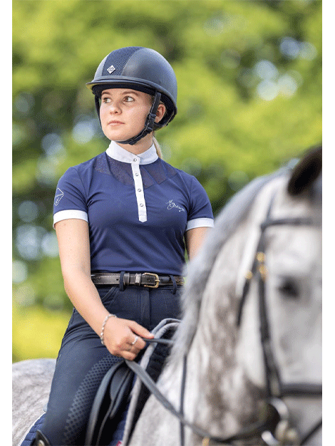 Charles Owen Ayr8 Plus Leather Look Riding Hat - Equestrian Safety Helmet for Horseback Riding, Show Jumping & Dressage | ASTM/SEI Certified for Maximum Protection