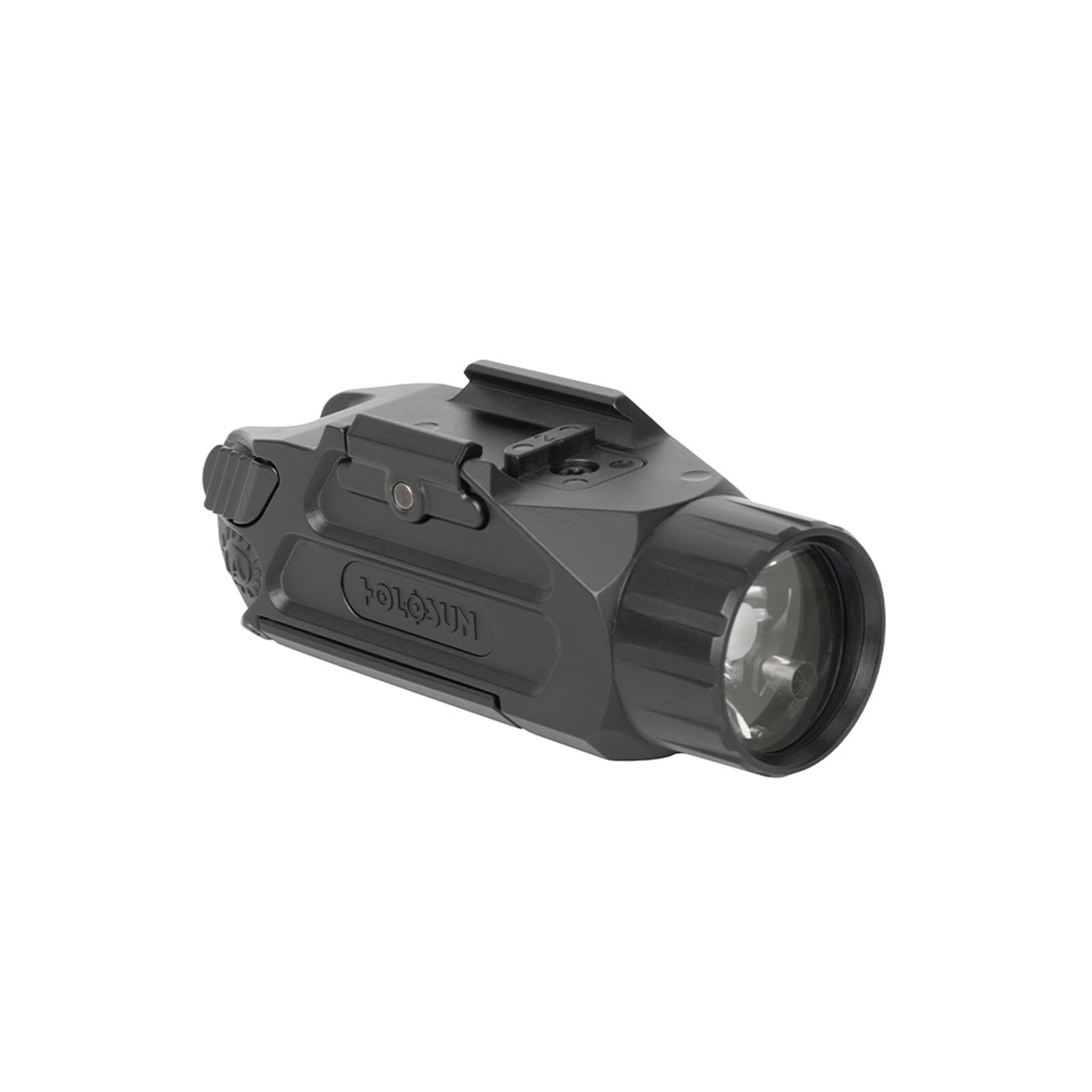 HOLOSUN P.ID Plus Pistol Mounted White Light with Green Laser - 900/450 Lumen Rechargeable Tactical Flashlight for Handguns - High/Low Modes, Waterproof Aluminum, USB-C Charger & Multi-Tool Included - Perfect for Home Defense, Law Enforcement, and Concealed Carry