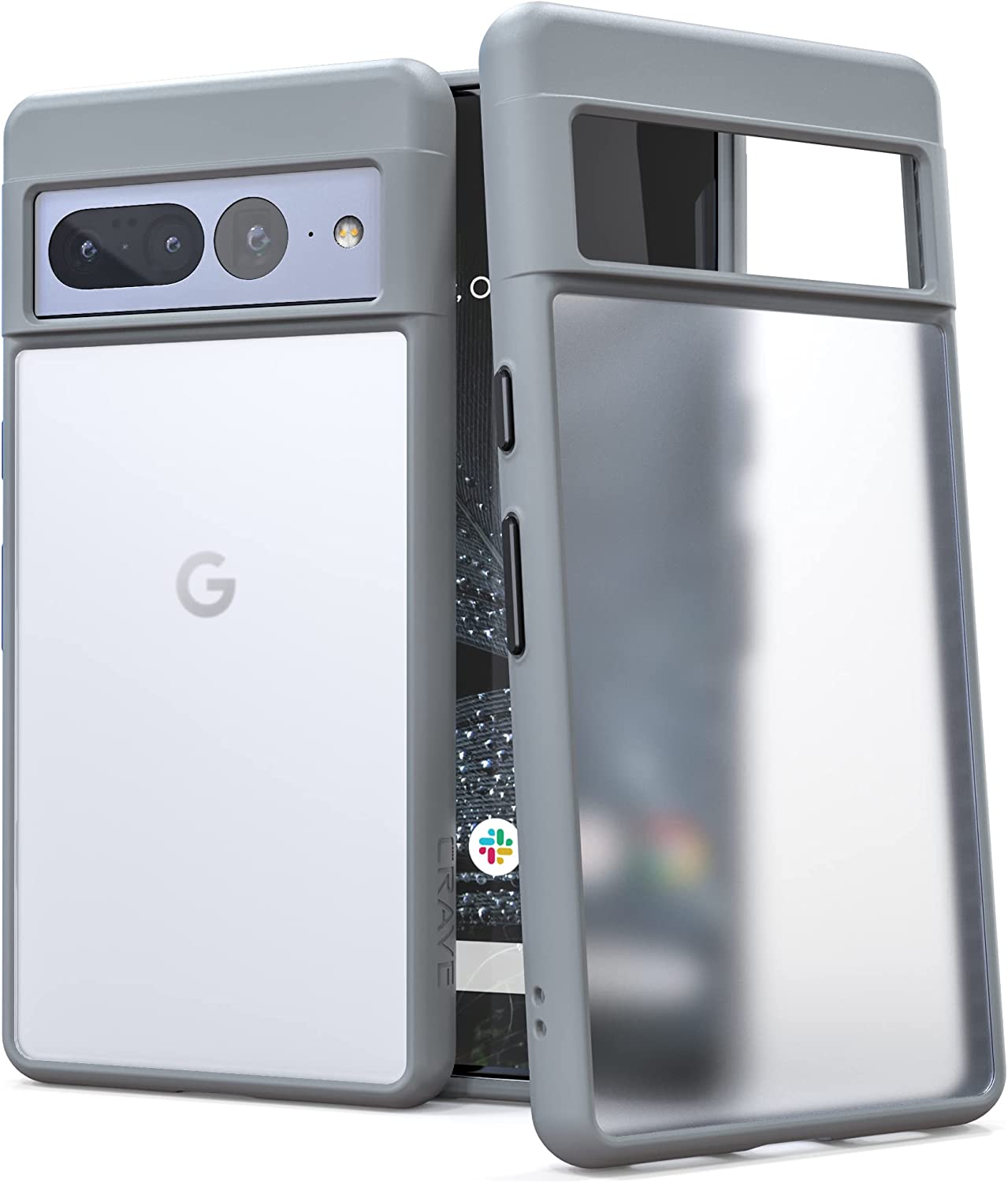 Google Pixel 7 Pro Case - Shockproof Protective Cover with Military-Grade Drop Protection | Slim Fit Phone Case for Pixel 7 Pro (Slate Color) | Perfect for Outdoor Activities, Travel & Daily Use