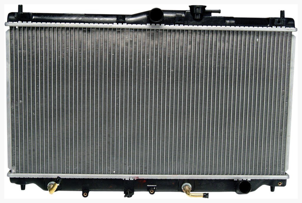 8010019 High-Performance Aluminum Radiator - Universal Fit for Cars, Trucks & SUVs - Efficient Engine Cooling for Daily Commute & Long Road Trips