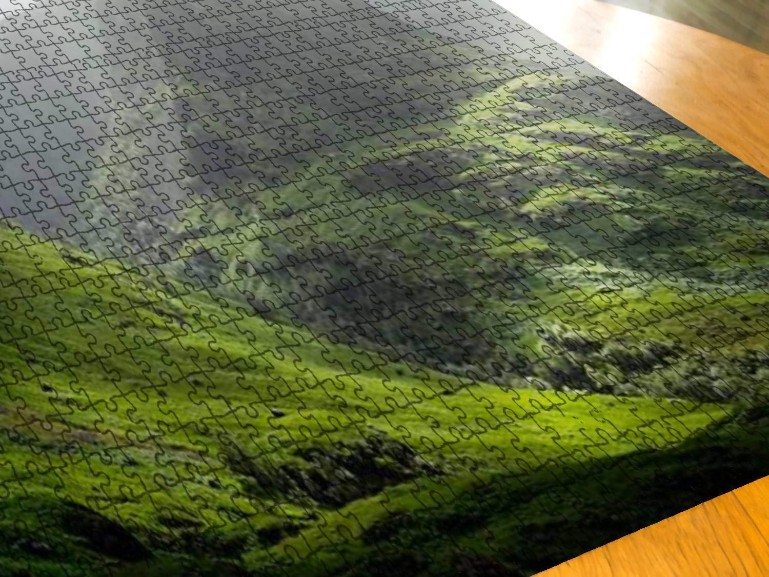 Glencoe Pass Scotland Landscape Jigsaw Puzzle - 1000 Piece Large Puzzle for Adults & Kids (20”x30”) - Educational Brain Game, DIY Challenge, Indoor Activity, Gift Idea for Puzzle Lovers - Perfect for Family Game Night & Rainy Day Entertainment