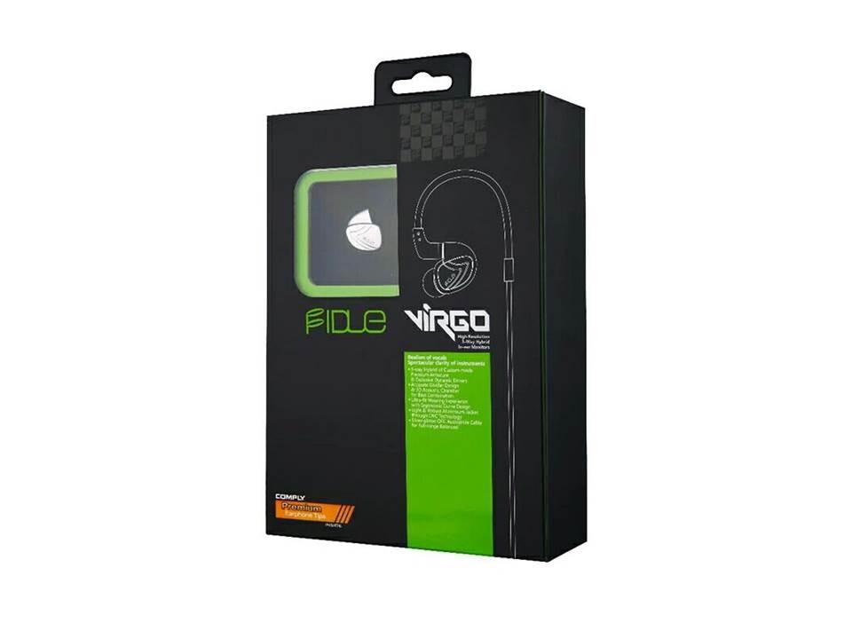 Fidue VIRGO A85 Hybrid In-Ear Earphones - 2BA+1DD Balanced Armature & Dynamic Driver - High Resolution Metal Earphones for Audiophiles, Music Lovers & Gaming Enthusiasts