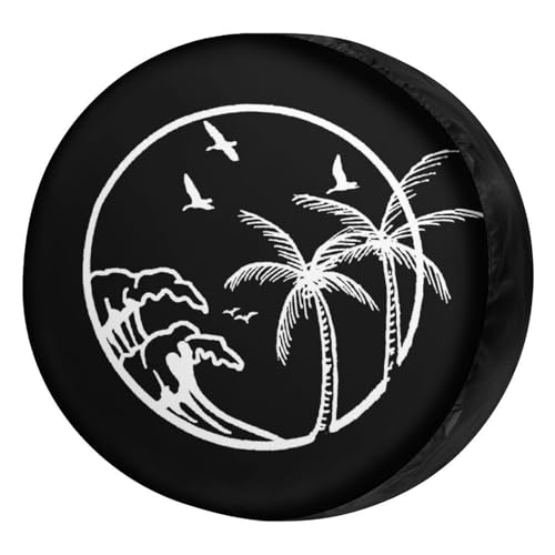 Ocean Wave Coconut Trees