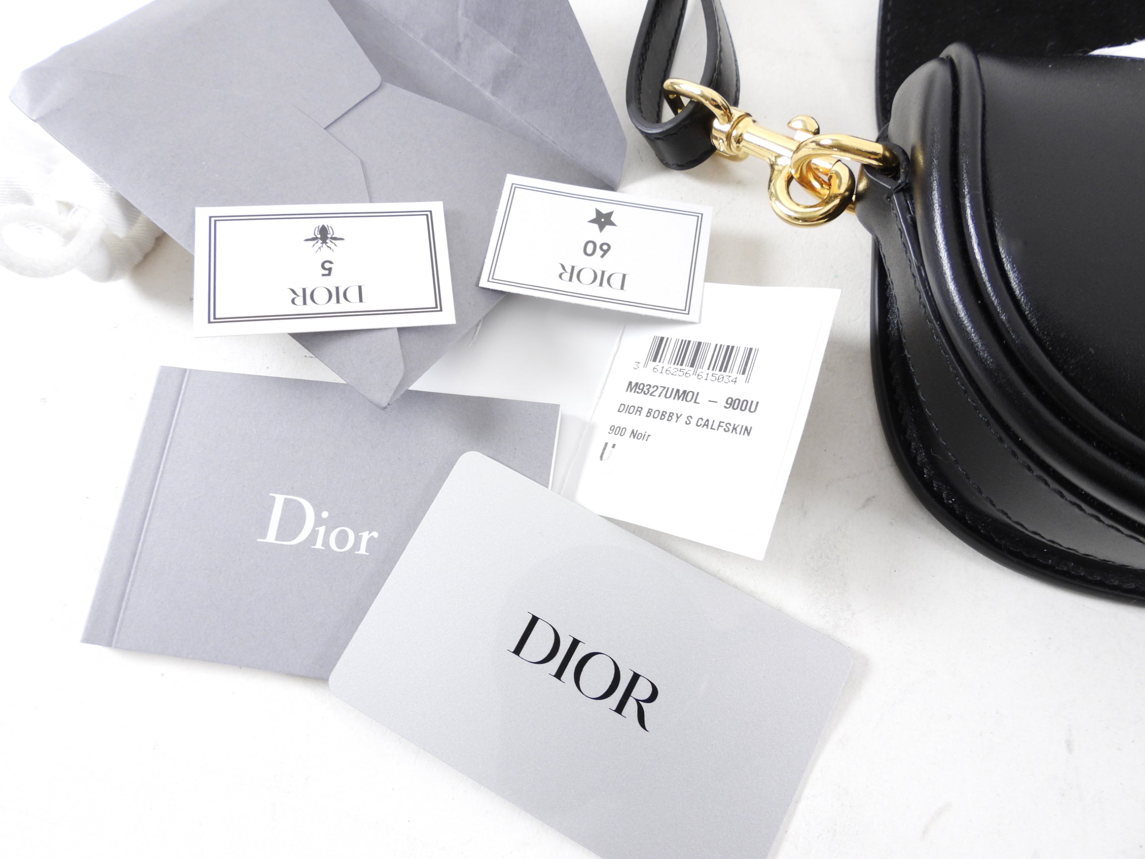 Dior Black Box Calfskin East West Bobby Bag - Luxury Crossbody Handbag for Women | Perfect for Date Night, Office & Evening Events