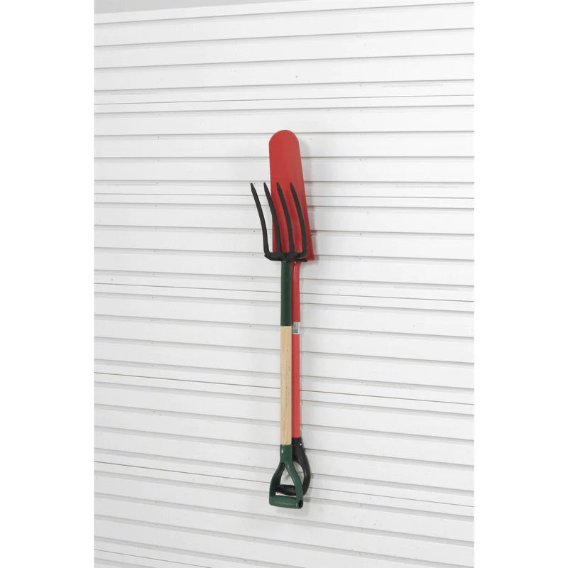 Gladiator GAWUXXTWRH Heavy Duty Twin Hook - Durable Garage Storage Hooks for Organizing Tools, Bikes & Sports Equipment - Perfect for Home, Garage & Workshop Organization
