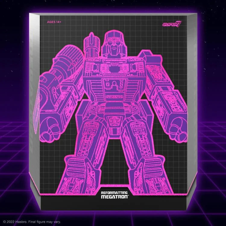 Transformers ULTIMATES! Reformatting Megatron Action Figure - Premium Collectible Toy for Adults & Fans - Perfect for Display & Gifting