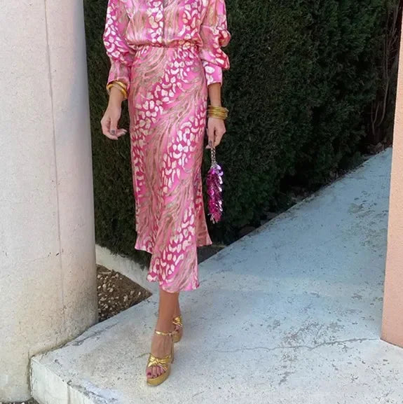 Pink overskirt