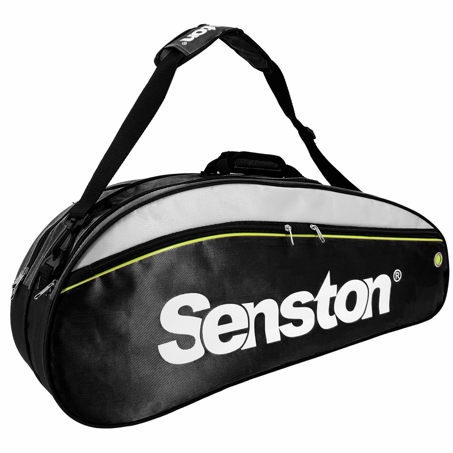 Senston Waterproof & Dustproof Tennis & Badminton Racket Bag - Single Shoulder Sports Racquet Case for Men & Women | Perfect for Court, Gym & Travel