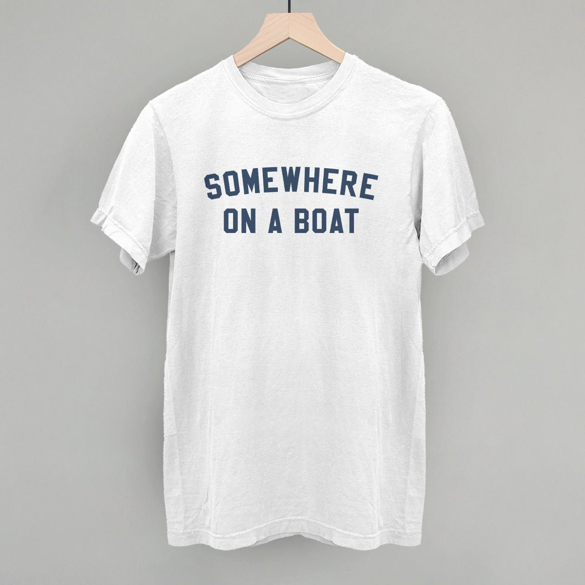Somewhere On A Boat - Premium Nautical Decor for Home & Office - Perfect for Beach Houses, Boats, and Coastal-Themed Spaces