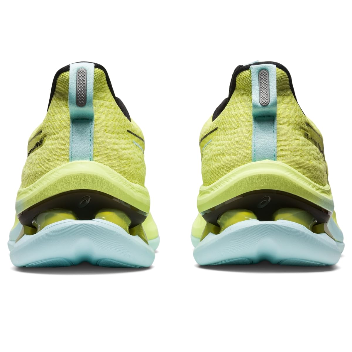 ASICS Women's Gel-Kinsei MAX Running Shoes - Size 9 | Glow Yellow/Black | Cushioned Support for Long-Distance Running & Marathon Training