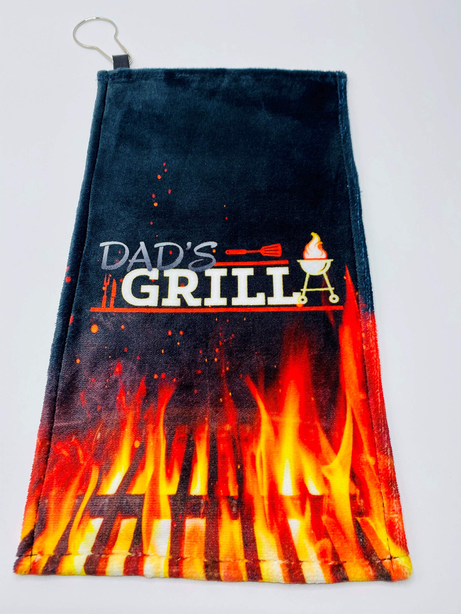 Premium Grill Towel for BBQ & Grilling - Best Heat-Resistant & Absorbent Kitchen Towel for Dad, Perfect for Outdoor Cooking, Backyard Parties & Camping