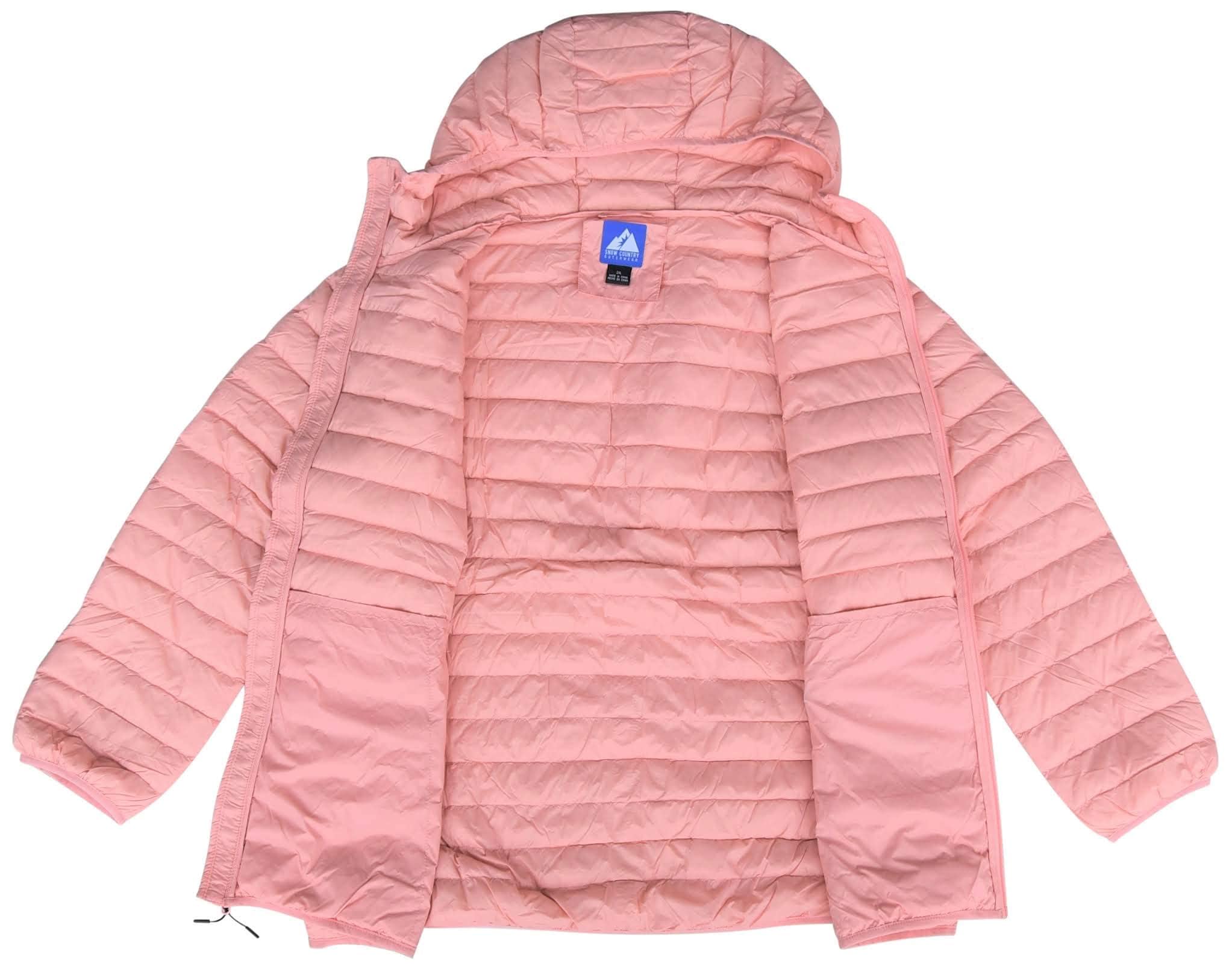Women's Plus Size Packable Down Jacket 1X-6X - Lightweight Hooded Winter Coat for Spring & Fall | Warm Travel, Outdoor Hiking & Casual Wear