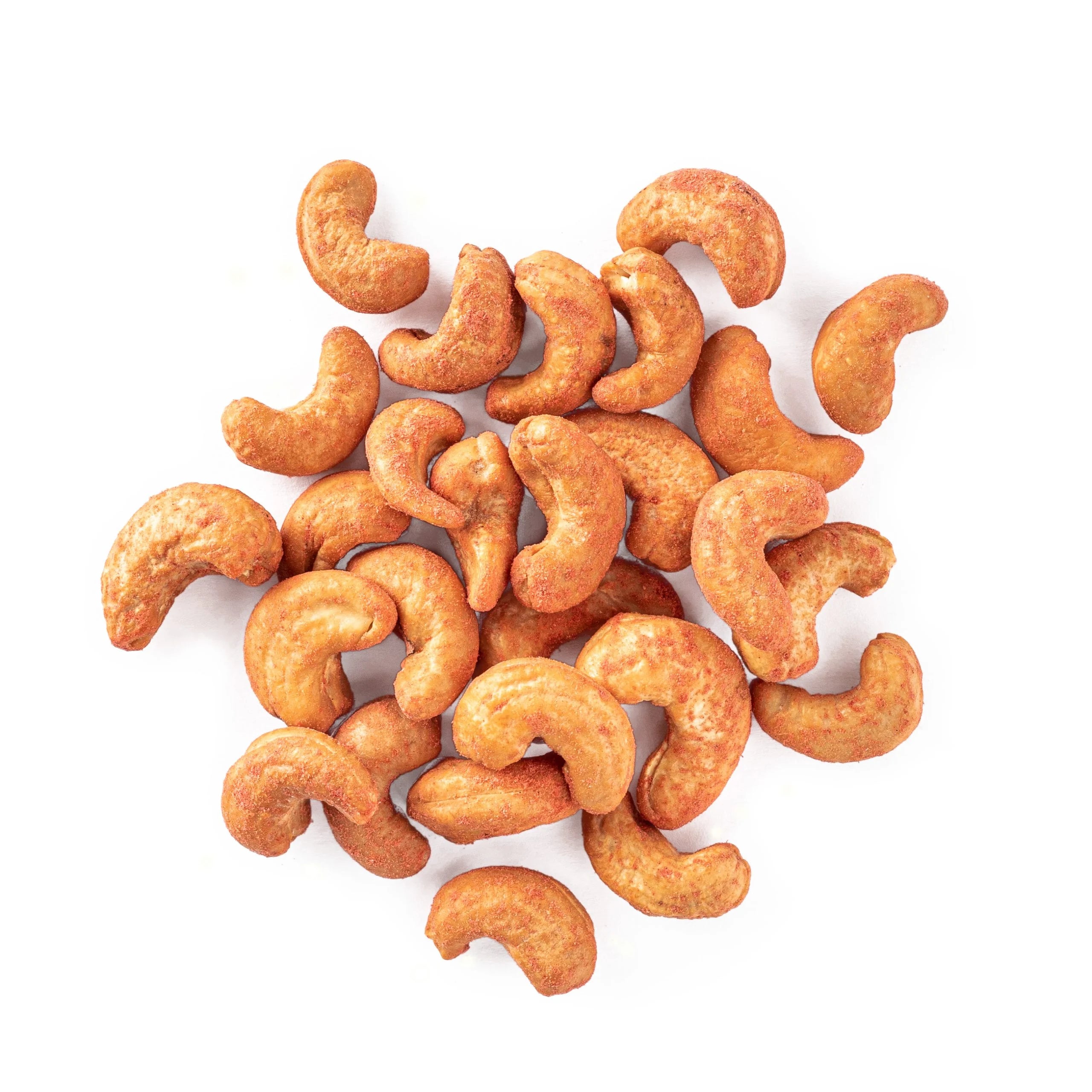 LAID BACK SNACKS Spicy Roasted Cashews 120g - Crunchy Keto-Friendly Nuts for Healthy Snacking, Office Treats & Party Food