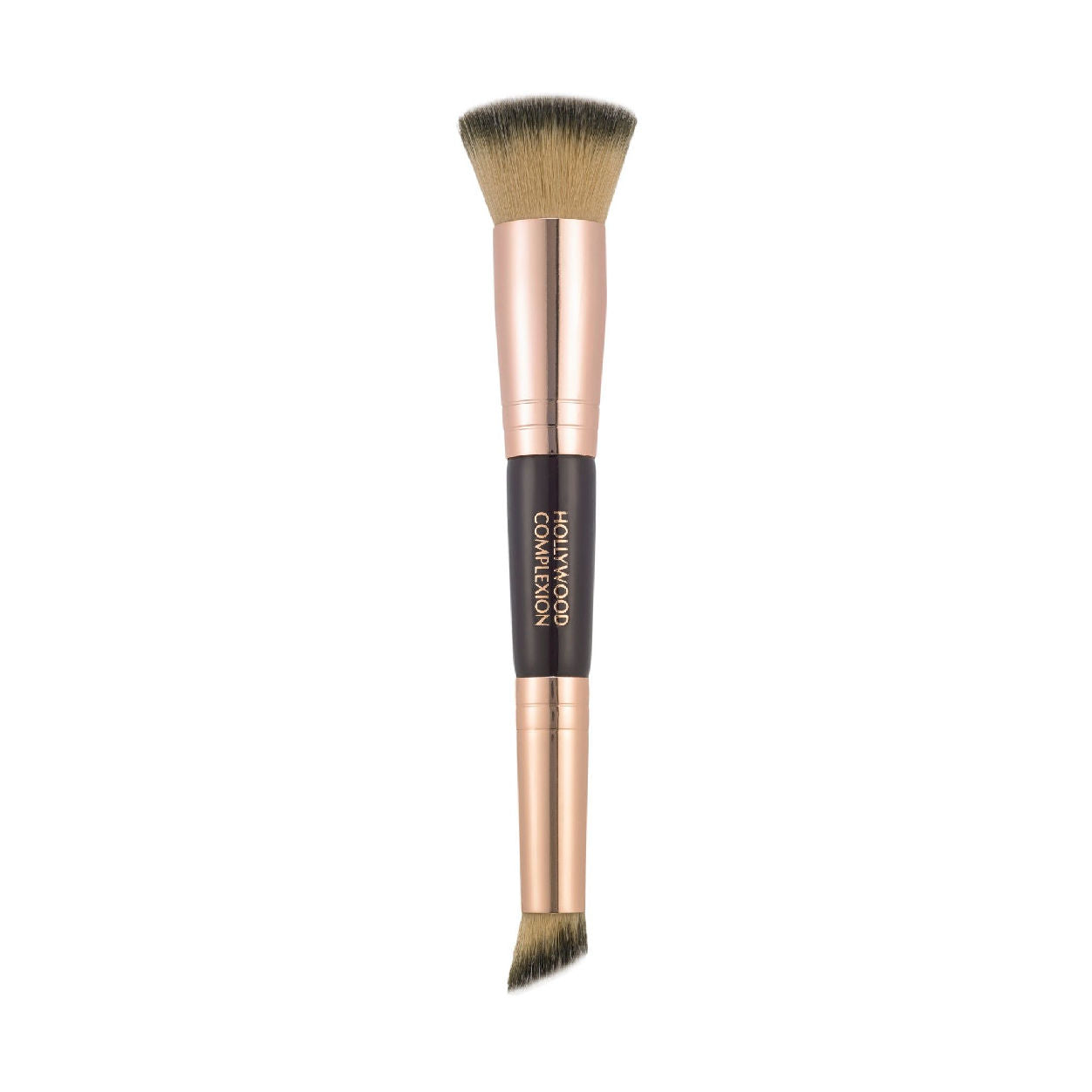 Hollywood Complexion Makeup Brush - Professional Foundation Blending Brush for Flawless Skin Finish - Perfect for Liquid, Cream & Powder Makeup Application