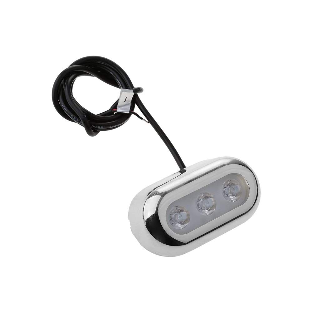 Marine LED Navigation Lights for Boats - Waterproof Bow & Side Port Starboard Lights for Yachts, Fishing Boats & Speed Boats | Perfect for Night Sailing, Fishing & Water Safety