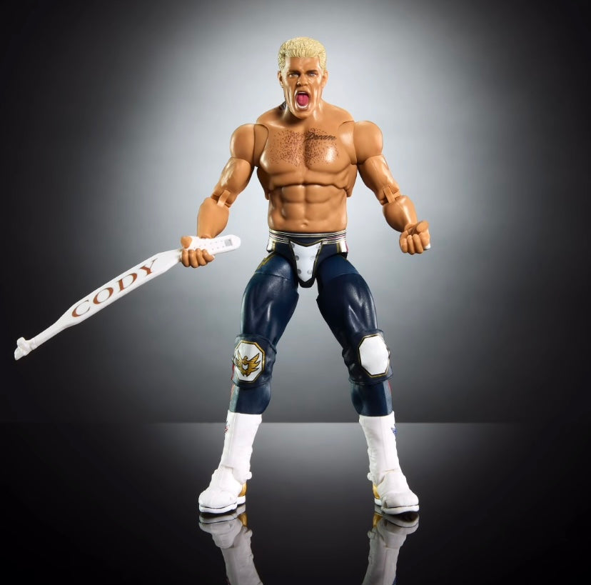WWE Ultimate Edition Cody Rhodes Action Figure - Collectible Wrestling Toy for Fans & Display, Perfect for Gifts, Play, and Home Decor