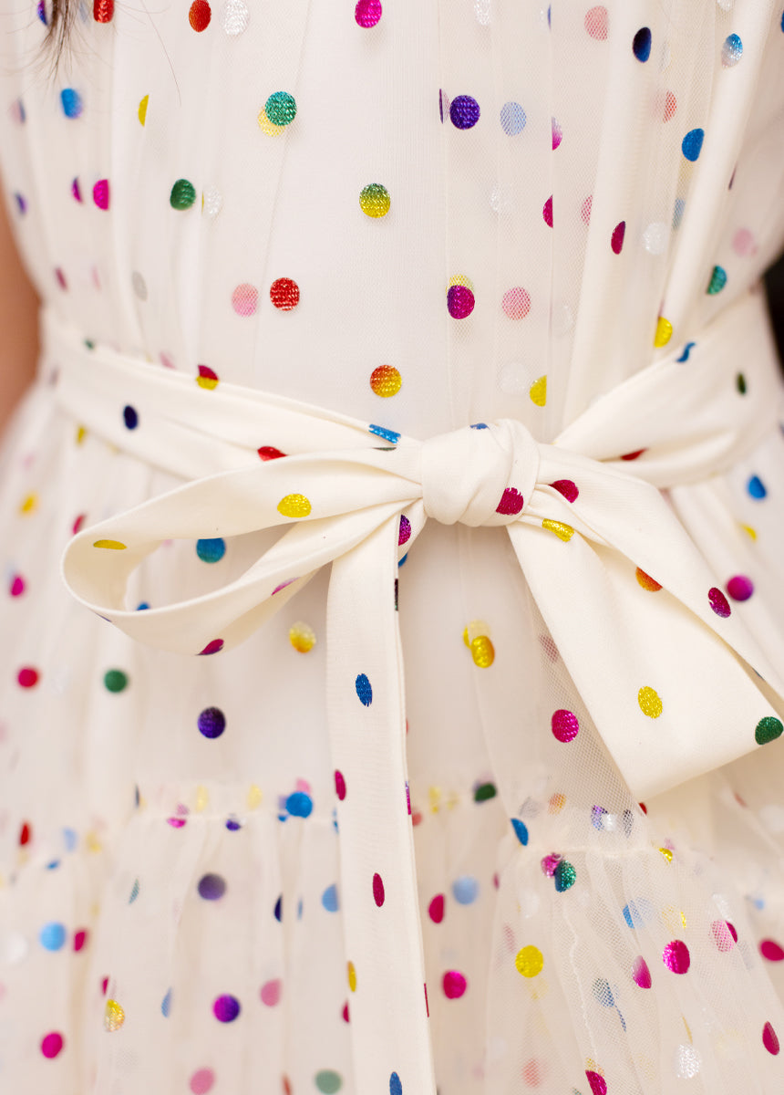 Elide Dress in Shell Multi - Elegant Floral Print Summer Dress for Women | Perfect for Beach Vacations, Date Nights & Casual Outings