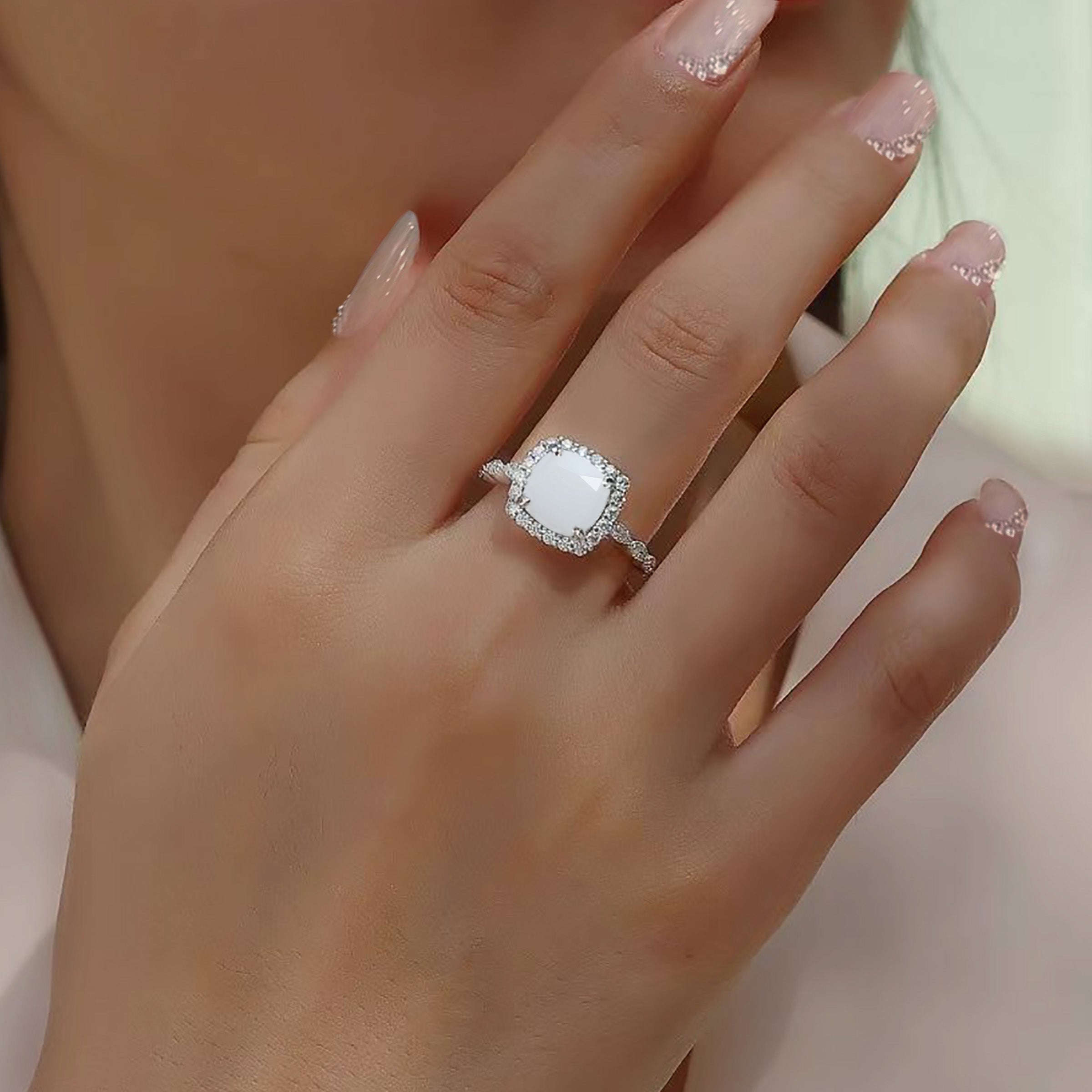Golden Grace Breastmilk Ring - Sterling Silver Keepsake Jewelry for Moms - Perfect for Nursing, Breastfeeding & Motherhood Gifts
