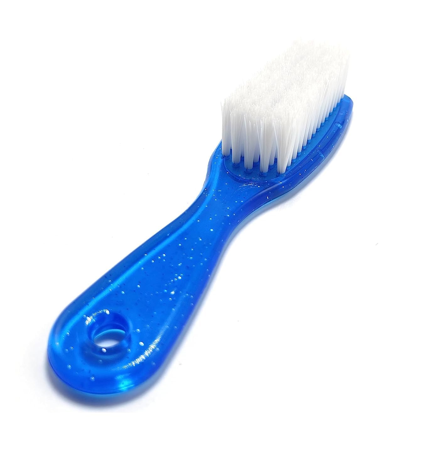 A2K Zone Nail Cleaning Brush - 2 Pack Multi-Color Dust Removal Brush for Home Cleaning, Clothes Washing & Manicure Tools | Perfect for Household Cleaning, Laundry Care & Nail Salon Use