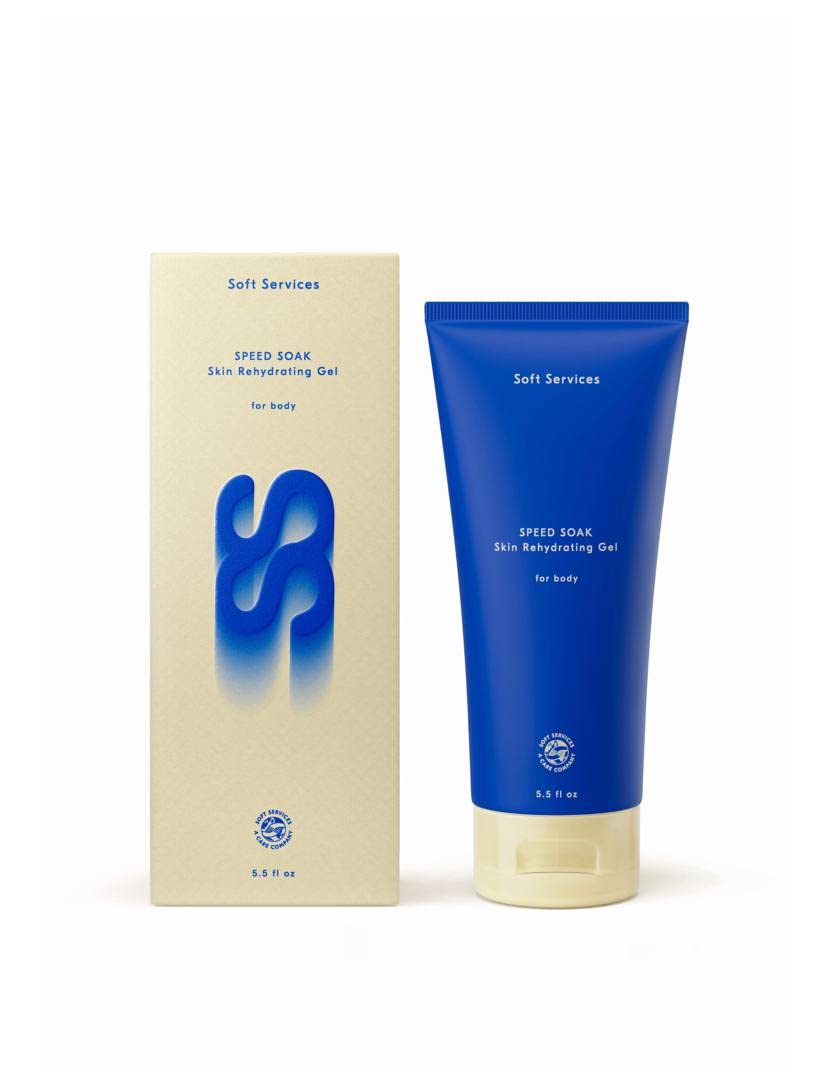 SPEED SOAK Skin Rehydrating Gel for Body - Ultra Hydrating & Fast Absorbing Moisturizer | Perfect for Dry Skin Relief After Shower, Gym, or Travel