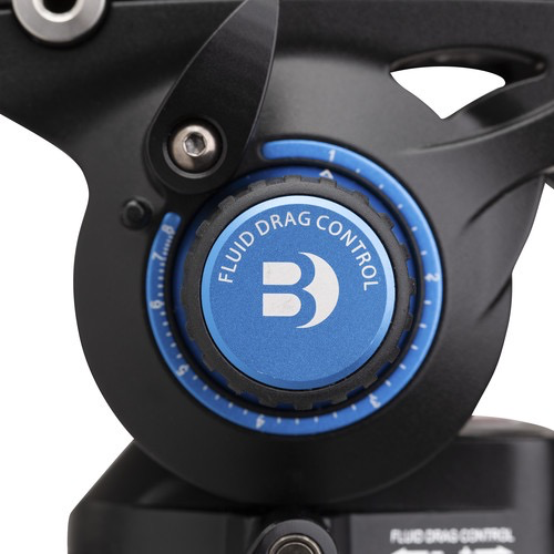 Benro S6PRO Professional Video Tripod Head - Smooth 360° Pan & Tilt for DSLR Cameras - Perfect for Vlogging, Filmmaking & Photography