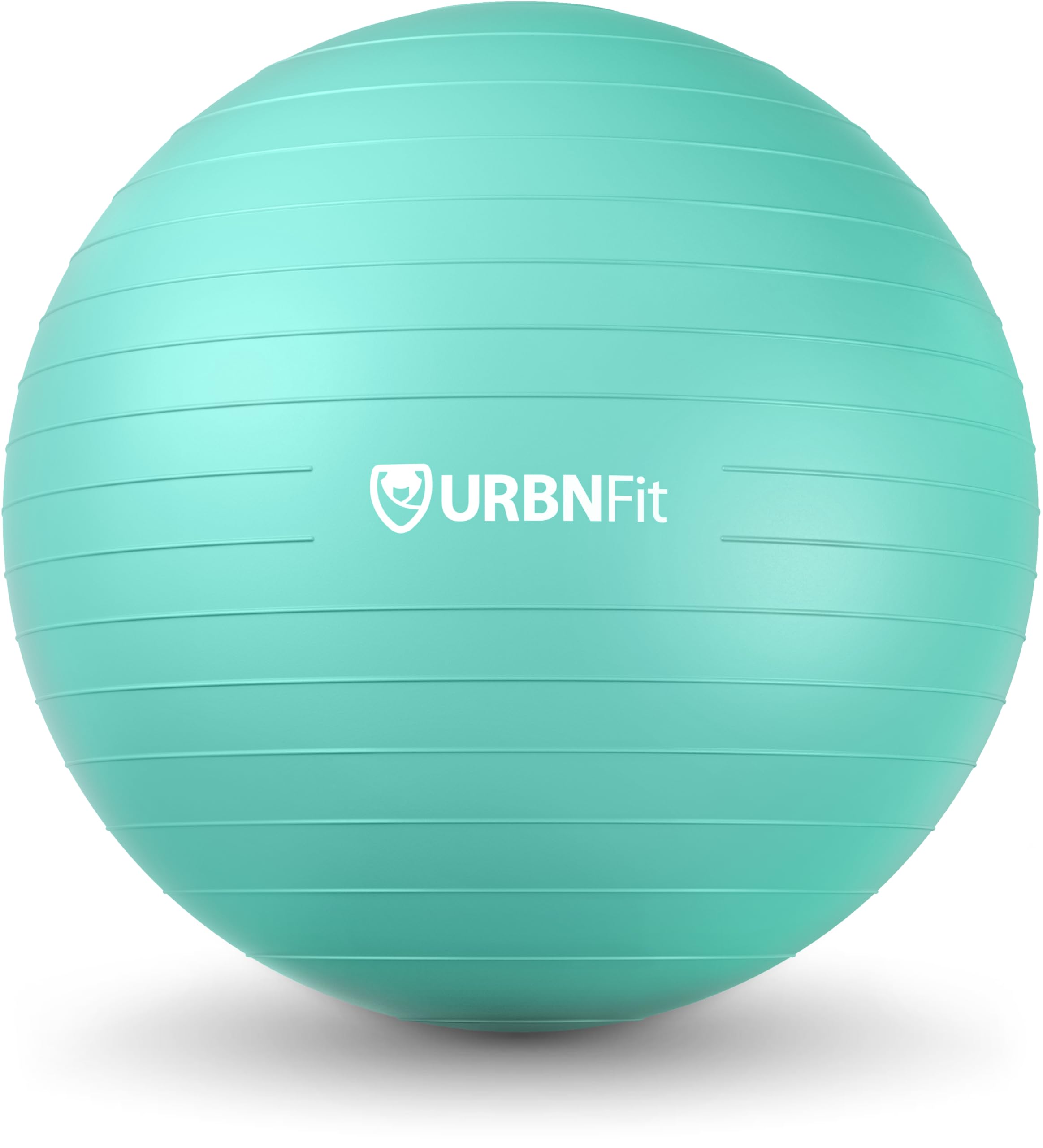 URBNFit Anti-Burst Exercise Yoga Ball - Swiss Balance Stability Ball for Workouts, Pregnancy & Office Chair - Includes Quick Pump - Perfect for Home, Gym & Physical Therapy (Multiple Sizes Available) - Ideal for Core Training, Posture Improvement & Stress Relief