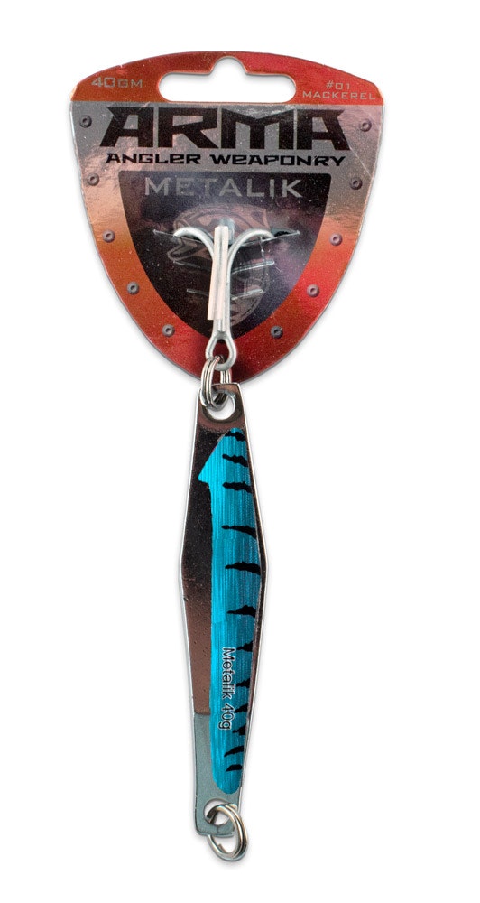 Arma Metalik Fishing Lure - Premium Metal Fishing Lures for Bass, Trout & Saltwater - Perfect for Freshwater & Ocean Fishing
