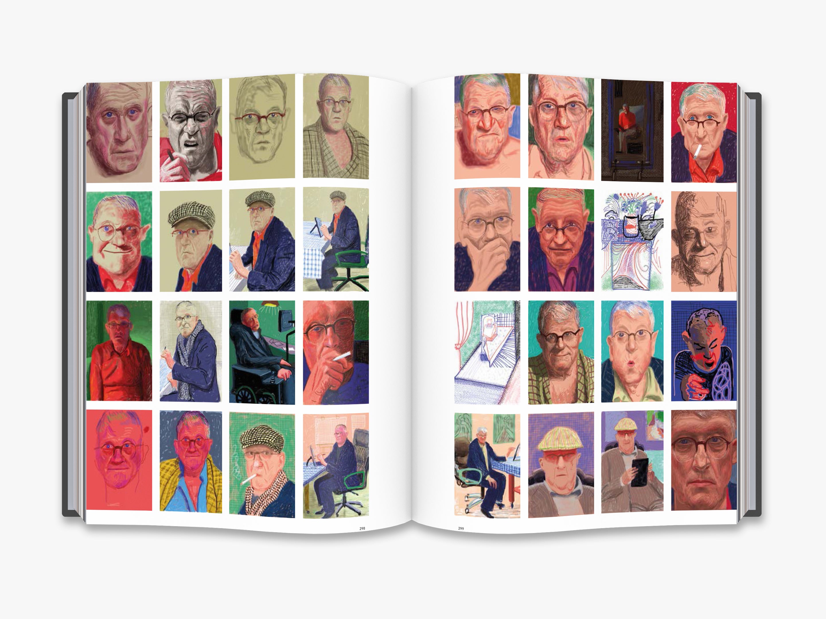 David Hockney: Current - Modern Art Book | Contemporary Artist Biography & Paintings Collection | Perfect for Art Lovers, Collectors & Home Decor