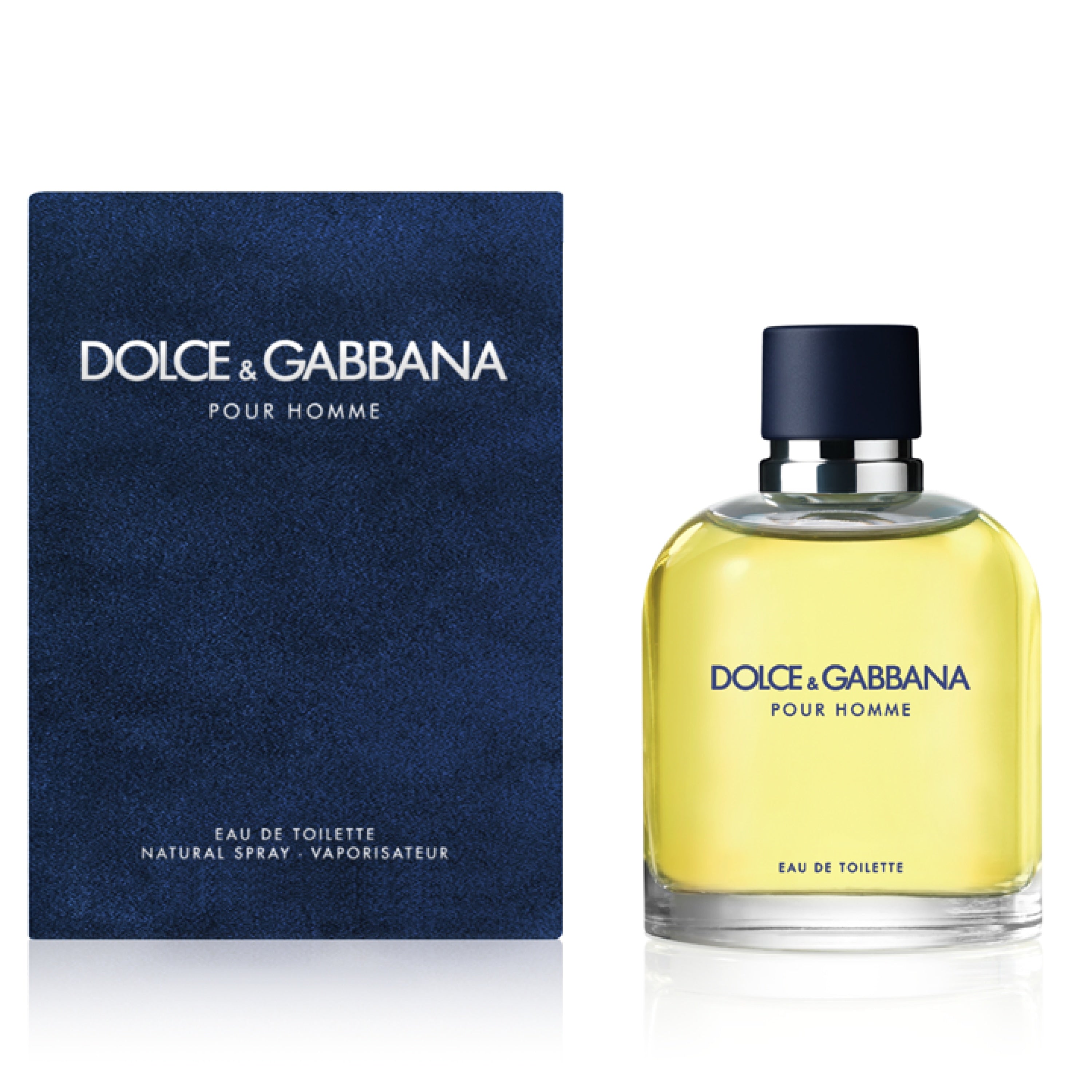 Dolce & Gabbana Pour Homme Eau de Toilette Spray for Men - Fresh Citrus Aromatic Fragrance for Day & Night Wear, Office & Date Nights