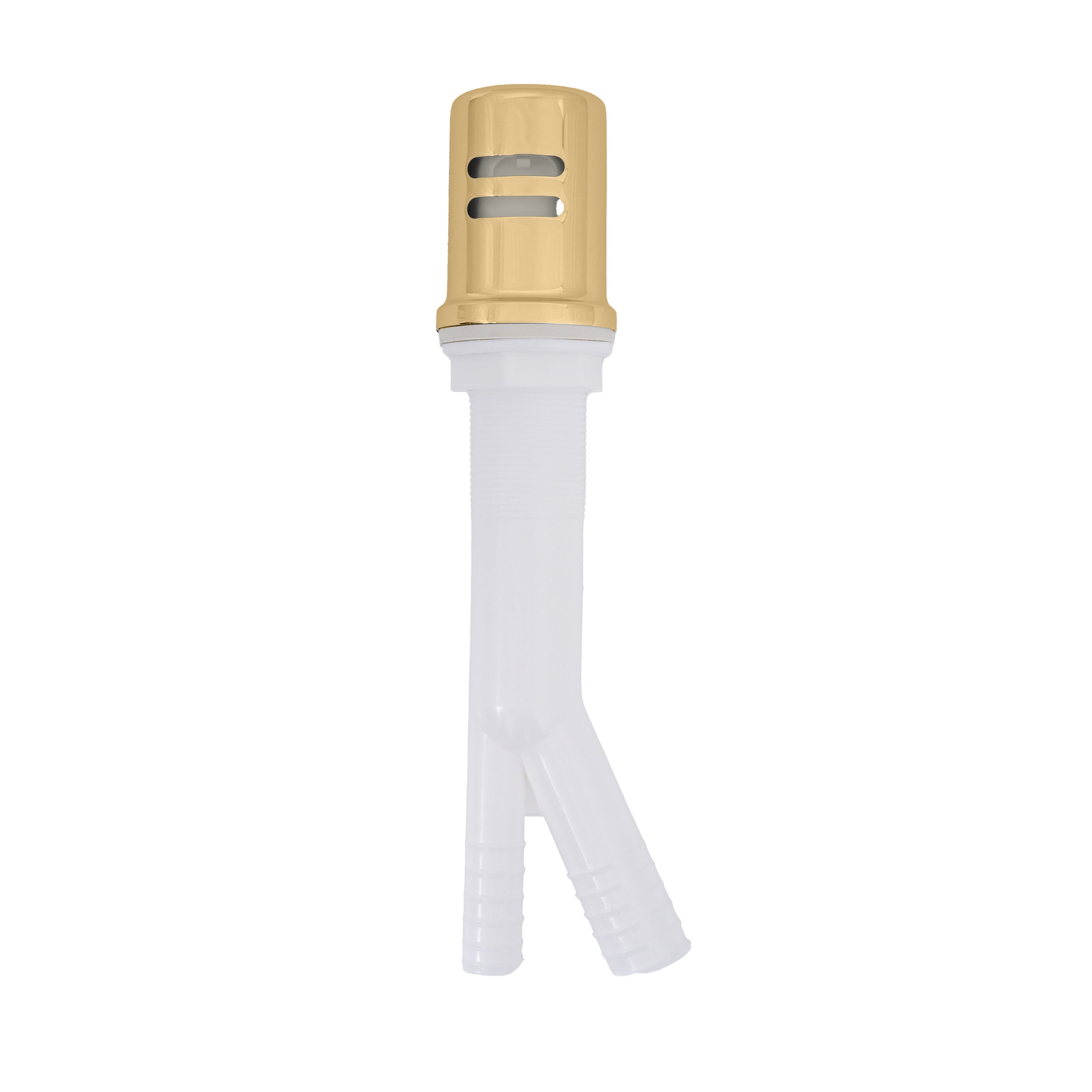 ZLINE Autograph Edition Dishwasher Air Gap in Polished Gold - Premium Stainless Steel Sink Accessory for Modern Kitchens | Perfect for Home Renovation & Luxury Appliance Installation