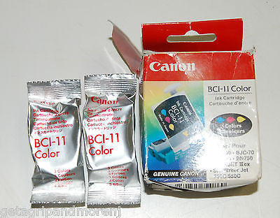 Canon BCI-11C Tri-Color Ink Cartridge (2-Pack) - Compatible with Canon Printers for Home & Office Use