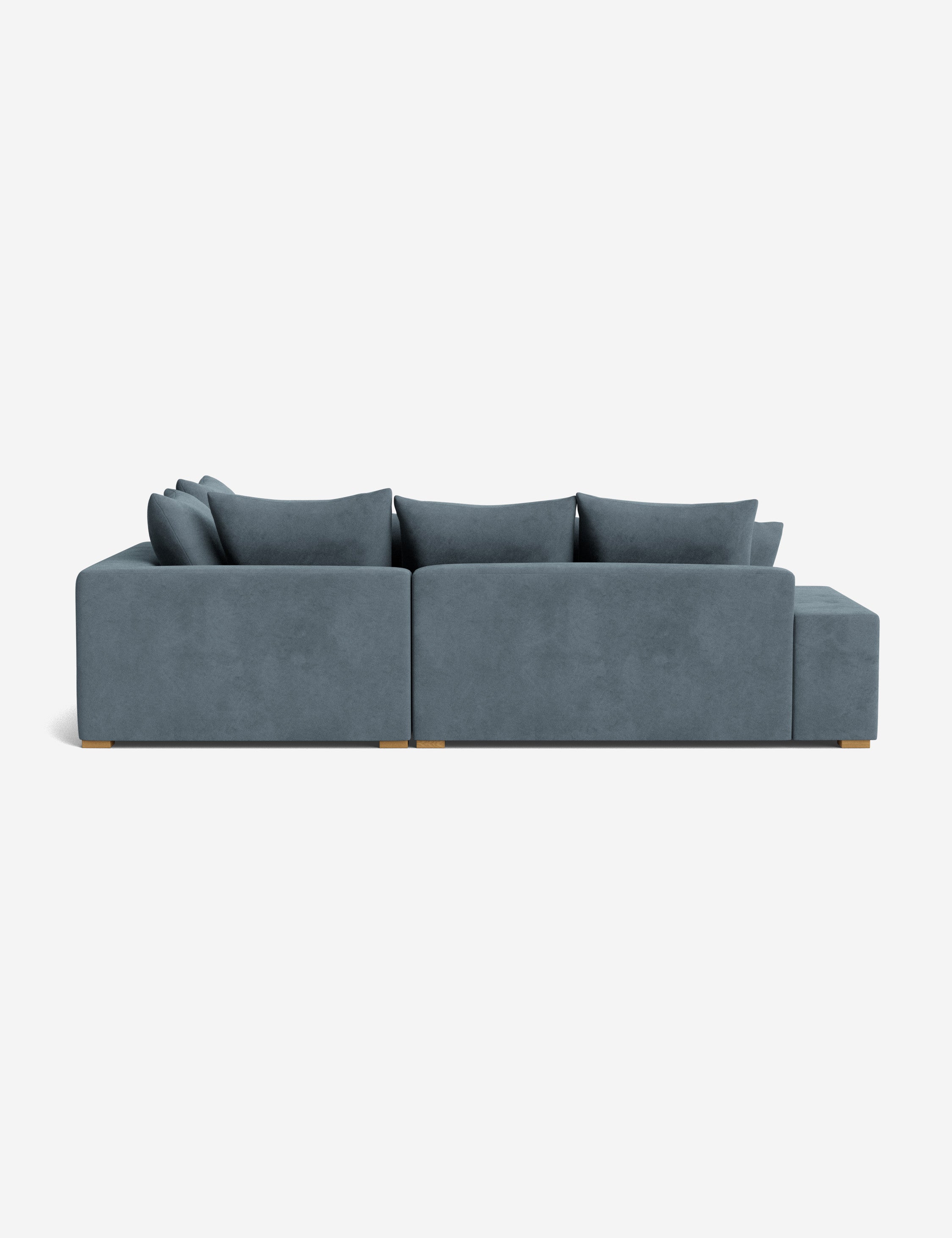 Stylish Clayton Sectional Sofa - Modern L-Shaped Couch for Living Room, Home Theater & Lounge Areas | Comfortable Fabric Upholstery & Spacious Seating