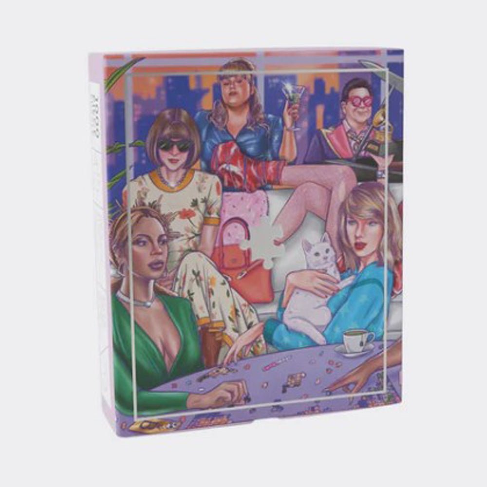 1000 Piece Jigsaw Puzzle - A Night In - Challenging Adult Puzzle for Relaxation & Stress Relief - Perfect for Family Game Night & Home Decor