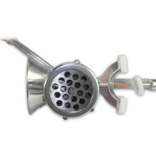 Best Manual Meat Grinder - Durable Aluminum Alloy Hand Crank Sausage Stuffer & Food Mincer with Clamp-on Design for Home Kitchen | Perfect for Ground Beef, Sausage Making & Food Prep