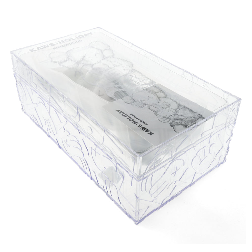 KAWS Holiday Singapore Grey Version Collectible Art Figure - Perfect for Home Decor, Office Display & Gift Giving