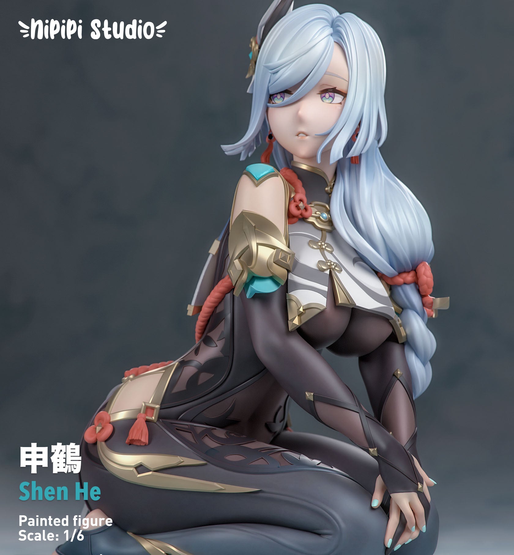 Genshin Impact Shen He Cosplay Costume - NiPiPi Studio Official Outfit | Perfect for Halloween, Anime Conventions & Role-Playing