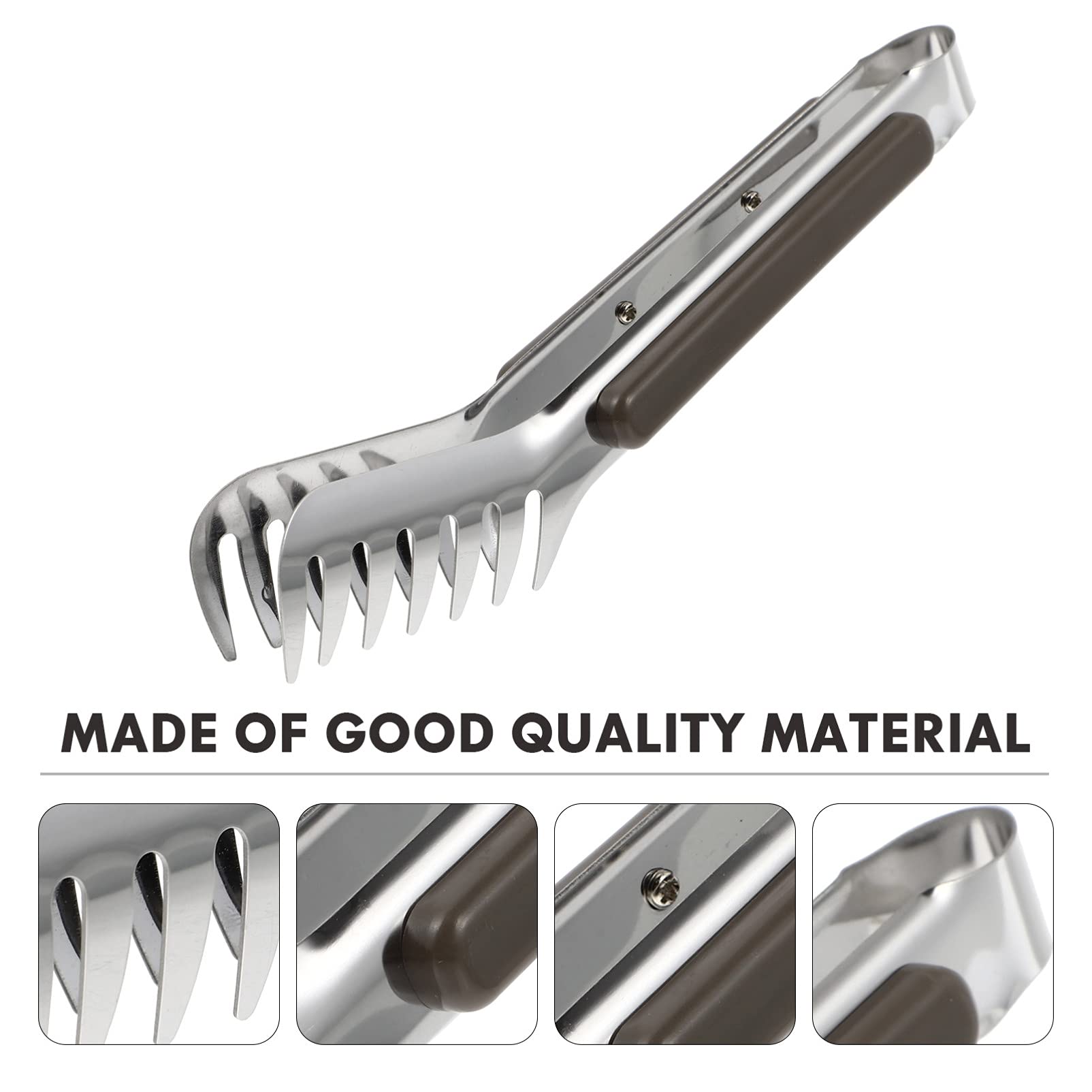 Heavy Duty Pasta Clips - Stainless Steel Fettuccine Noodle Holder for Cooking & Baking