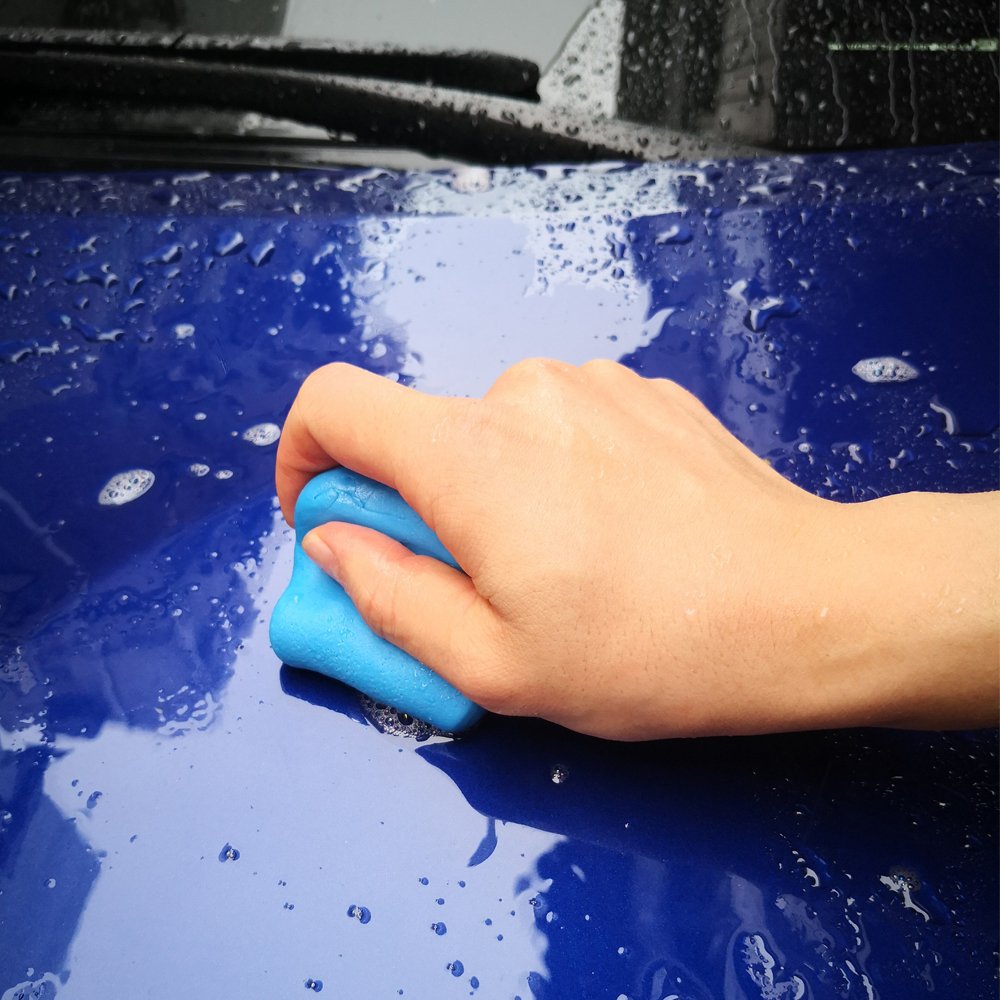 4 Pack 100g Car Clay Bar Kit - Auto Detailing Magic Clay Cleaner for Car Wash, Paint Restoration, and Surface Decontamination - Perfect for Car Detailing and Maintenance