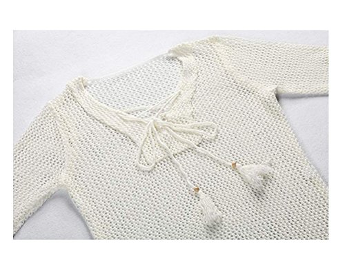 Women's Crochet Swim Cover Up - Beach Dress for Summer