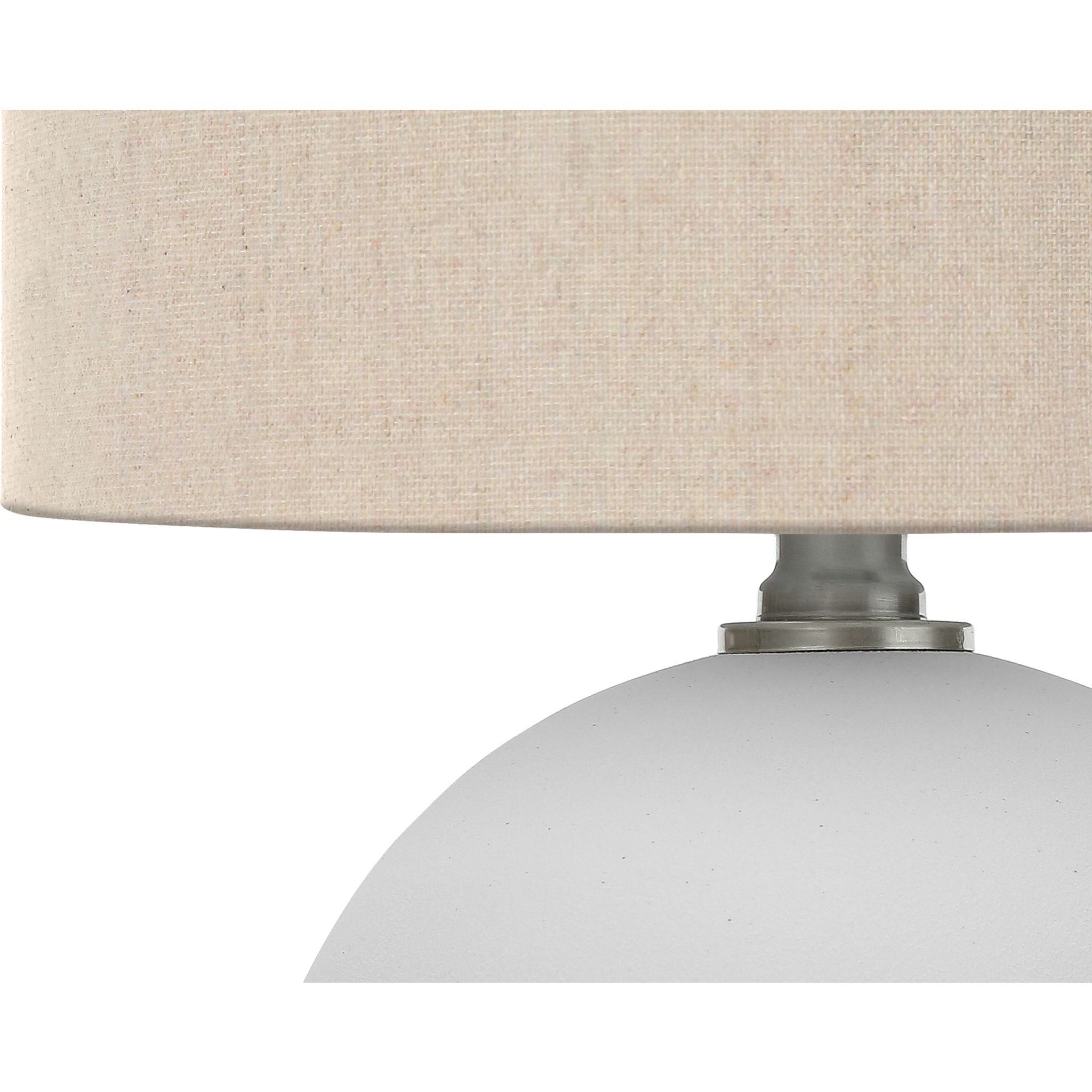 Alohi Modern Table Lamp - 15.75 Inch Height, LED Bedside Light with USB Port, Adjustable Brightness for Living Room, Bedroom & Office Decor - Perfect Nightstand Lamp for Reading and Relaxation