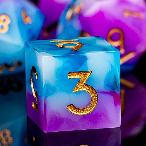 Purple Blue White