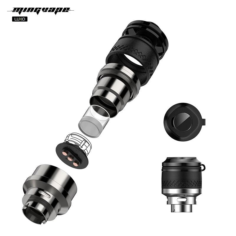 Mingvape Luxo Erig Atomizer - Portable Electric Dab Rig Kit for Concentrates | Wax Pen & Dab Accessories | Perfect for Home & On-the-Go Dabbing Sessions