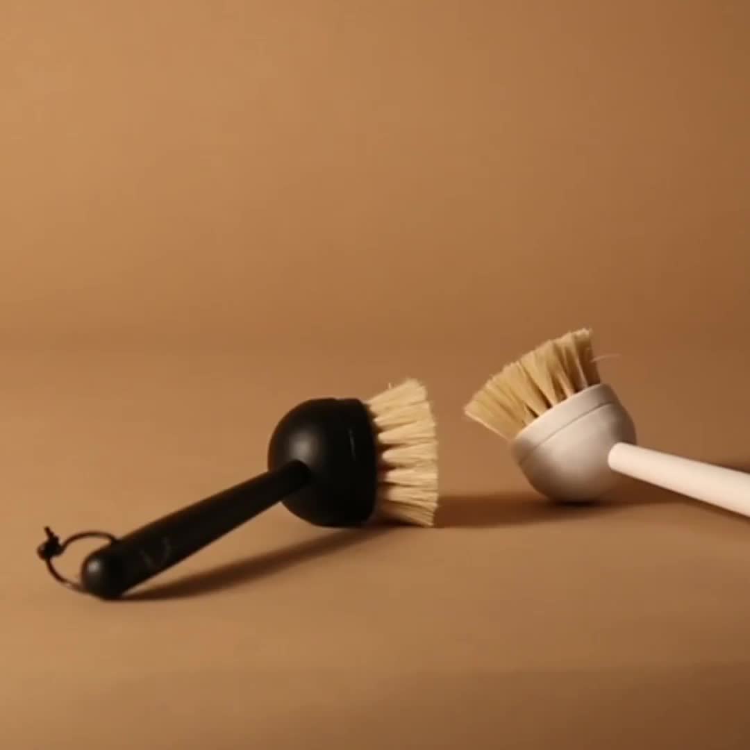 Eco-Friendly Dish Brush - Biodegradable & Sustainable Kitchen Cleaning Brush for Washing Dishes, Pots & Pans - Perfect for Eco-Conscious Homes & Zero Waste Lifestyle