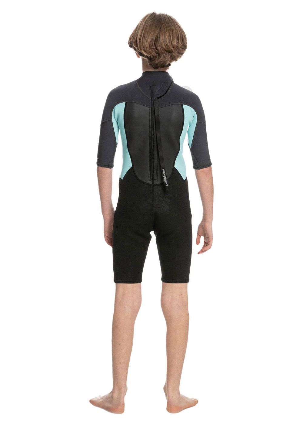 Quiksilver 2mm Prologue Boys Back Zip Spring Wetsuit - Kids Surfing & Swimming Gear for Beach & Pool Activities